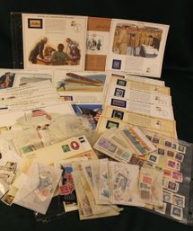 Foreign & Domestic Postage Stamps, Cancelled & Uncancelled , 1980s Historical Comitatives (111)
