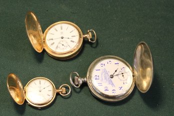 3 Antique Pocket Watches  (118)