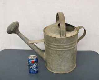 Antique Galvanized Watering Can, 12'H(121)