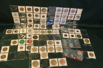 Tokens, Coins, Wooden Nickels, 1800's Canada Tokens  (138)