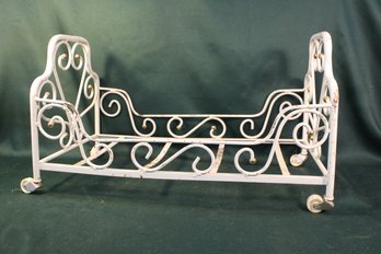 Antique Doll's Iron Bed, 23'x 12'x 13'H  (139)