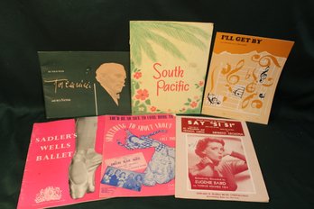 Sheet Music And Programs - South Pacific,  1953 Ballet, RCA Victor, More  (193)