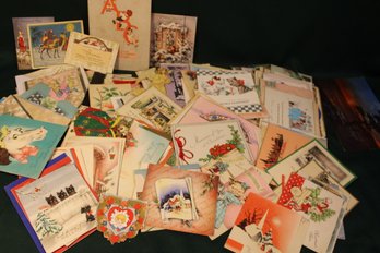 Assorted Vintage  Greeting And Holiday Cards And Post Cards  (199)