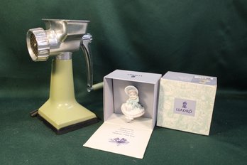 Lladro Doll Ornament And Sears Food Grinder  (200)