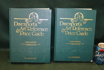 2 Vol Set 'Davenport's Art Reference & Price Guide', 1989  (207)