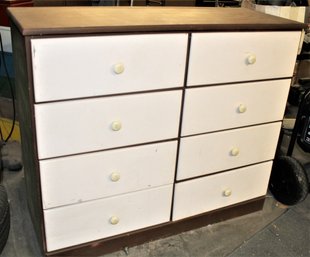 Wood 8 Drawer Dresser, 42'x 16'x 35'H  (214)