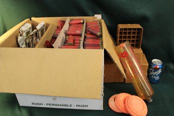 150 Empty Casings, Trap Loads, Empty Boxes, 30 Clay Pigeons, Shell Boxes   (220)