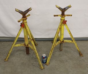 Pair Desoto (Summer Jacks) Adjustable Height Jacks, 2000 Lb Capacity  (242)