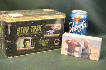 Unopened 1996 Star Trek Cards In Tin W/additional 1994 Unopened Cards  (251)