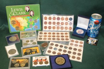 Lot Of Commemerative Coins - Most Are Sets In Coin Holders  (254)