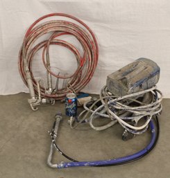 Airless Paint Sprayer And Hoses, Graco Magnum  (259)