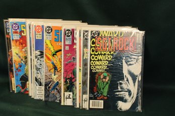 Collection Of 61 Star Trek, 21 Justice League, 11 Sgt. Rock & 15 Gross Point Comic Books  (261)