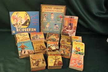 Lot Of Vintage Children's Little Big Books, 1930s, 40s & '50 (275)