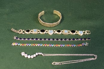 Assorted Sterling Jewelry Stamped 925 - 3.31ozt (27)
