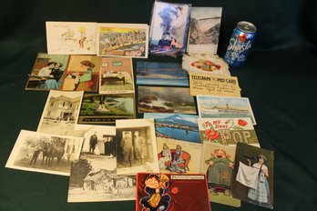 Lot Of Old Postcards & Photo Postcards    (313)
