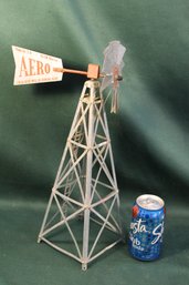 Antique AERO Windmill Salesman's Sample,  Model 12B, 17'H  (315)