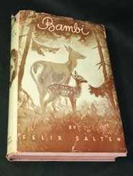 1931 Illustrated Edition Of Bambi By Felix Salten  (321)