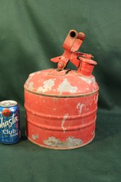 Vintage One Gallon Safety Gas Can, 13'H(329)