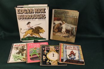 Books - 1975 Edgar Rice Burroughs 'The Man Who Created Tarzan', 1910 'Childhood Memories',4 Golden Books  (32)