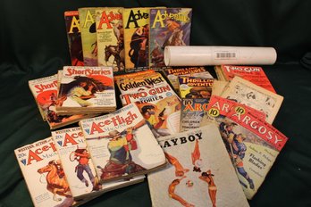 1920s & 30s Western Magazines,  Pin Up Poster 17'x 22'  (330)