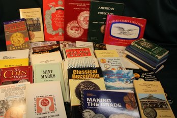 Assorted U.S. Coin Reference And Price Guide Books  (346)