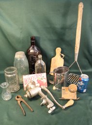 Assorted Misc. Antique Kitchen  Lot  (348)