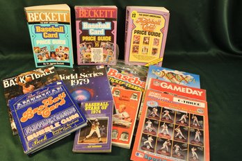 3 Beckett's Price Guides &baseball, Basketball, Football Magazines, More  (351)