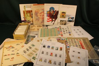 Assorted US And Foreign Postage Stamp Collection   (356)