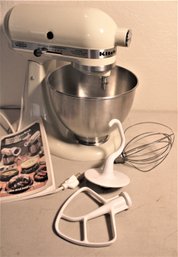 Kitchen Aid Mixer With Attachments And Booklet  (359)