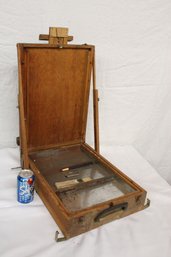 Antique Table Top Field Easel (as Is)  (381)