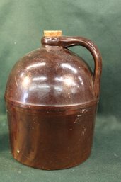Antique Stoneware 'Propia Pottery' Whiskey  Jug, 10'H  (42)