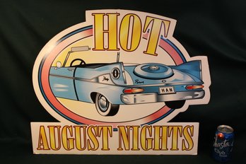 Hot August Nights Double Sided Poster, 24X20'  (432)