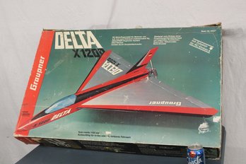 Delta X1200 Balsa Wood Model Plane Kit   (444)