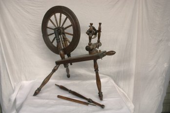 Antique Spinning Wheel, Missing Some Pieces, 31'x 32'H  (44)