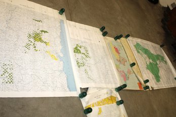 10 Maps - Oregon & More, Ca 1960's (48)