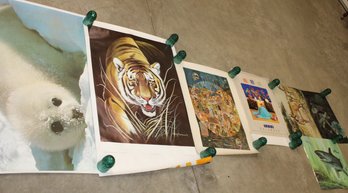 7 Assorted Wildlife Art Posters  (49)