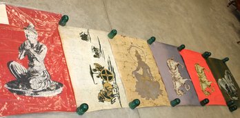 6 Chinese Batik Prints, Taiwan  (50)