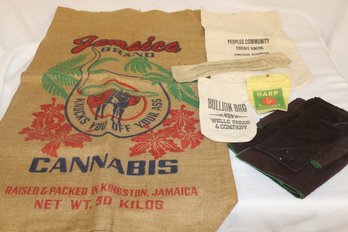 Cannabis Burlap (21'x36'), Canvas & Other Advertising  Bags, Flatware Bags   (57)