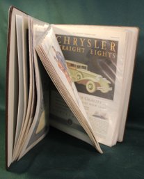 97 Tear Sheets  From Sat. Evening Post Automobile Ads In Folder, 1930-1931, 10x14'  (61)