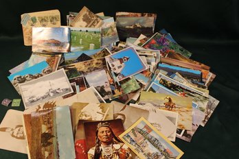 Lot Of Postcards Including One Of Crescent City, Ca.  (63)