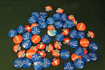Vintage Pin Back Political Buttons  (70)