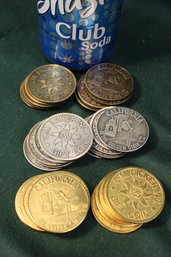Vintage 10 Each C.m. Dicker Inc.  (Redding CA) Gift Coins - $5, $10 & $25.00  (71)