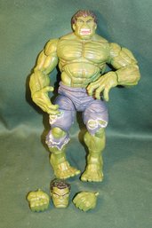 Vintage Large Hulk Action Figure W/extra Face And Hands, 15'H  (77)