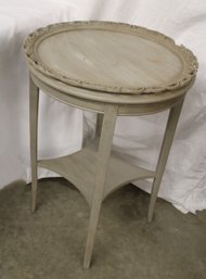 Vintage Wood Small Side Table, 19'x 27'H  (78)