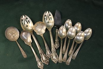 Sterling - 6 Towle Spoons, 5 Pc Lunt 'Eloquence' Spoons, & One S. Kirk & Son Spoon,  16.10ozt Total  (83)
