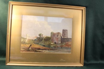 Framed Watercolor By Labella Booth (Mrs. M. Lazenby), 19.5' X 16'  (99)