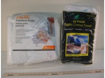 Painter's Rags, Cotton Towels  (224)