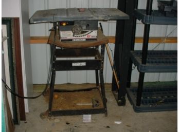 Craftsman Table Saw On Ohio Forge Base, Works  (187)