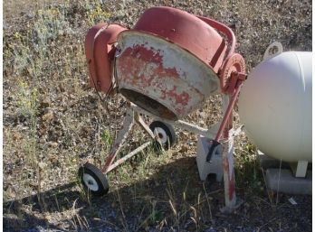 Portable Electric 110 Cement Mixer  (199)