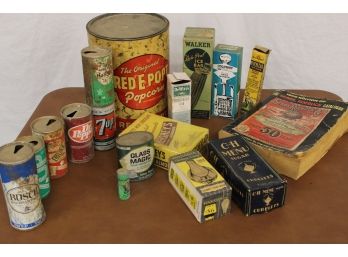 1969 Copy Of Sears 1902 Catalog, Soda Cans, Advertising Boxes And Tins  (369)